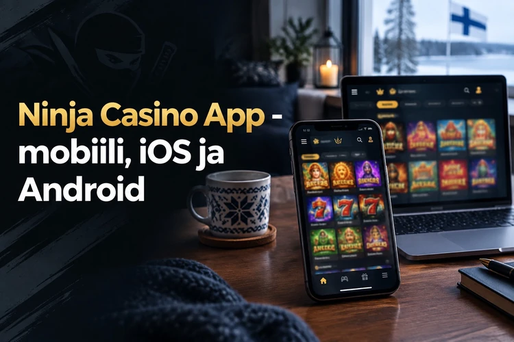 App Ninja Casino - mobiili, iOS ja Android