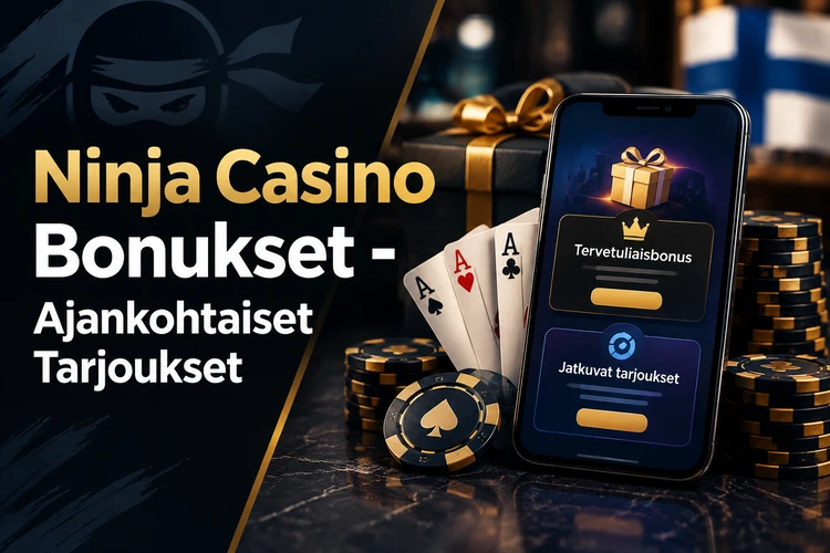 Ninja Casino Bonukset - Ajankohtaiset Tarjoukset