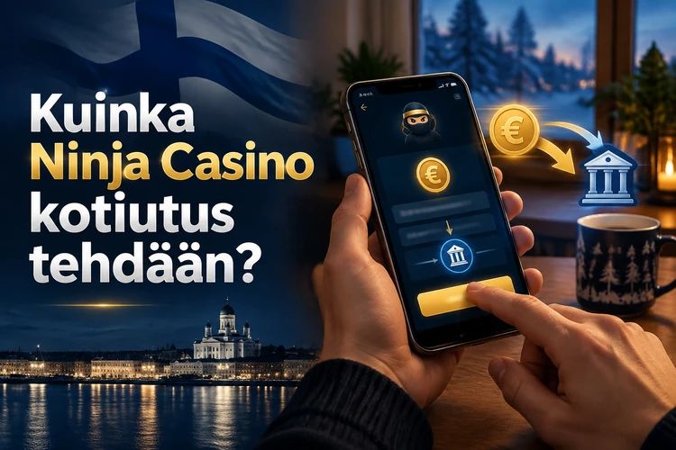 Kuinka Ninja Casino kotiutus tehdään?